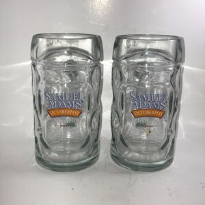 Samuel Adams  Glass Octoberfest  Mugs
